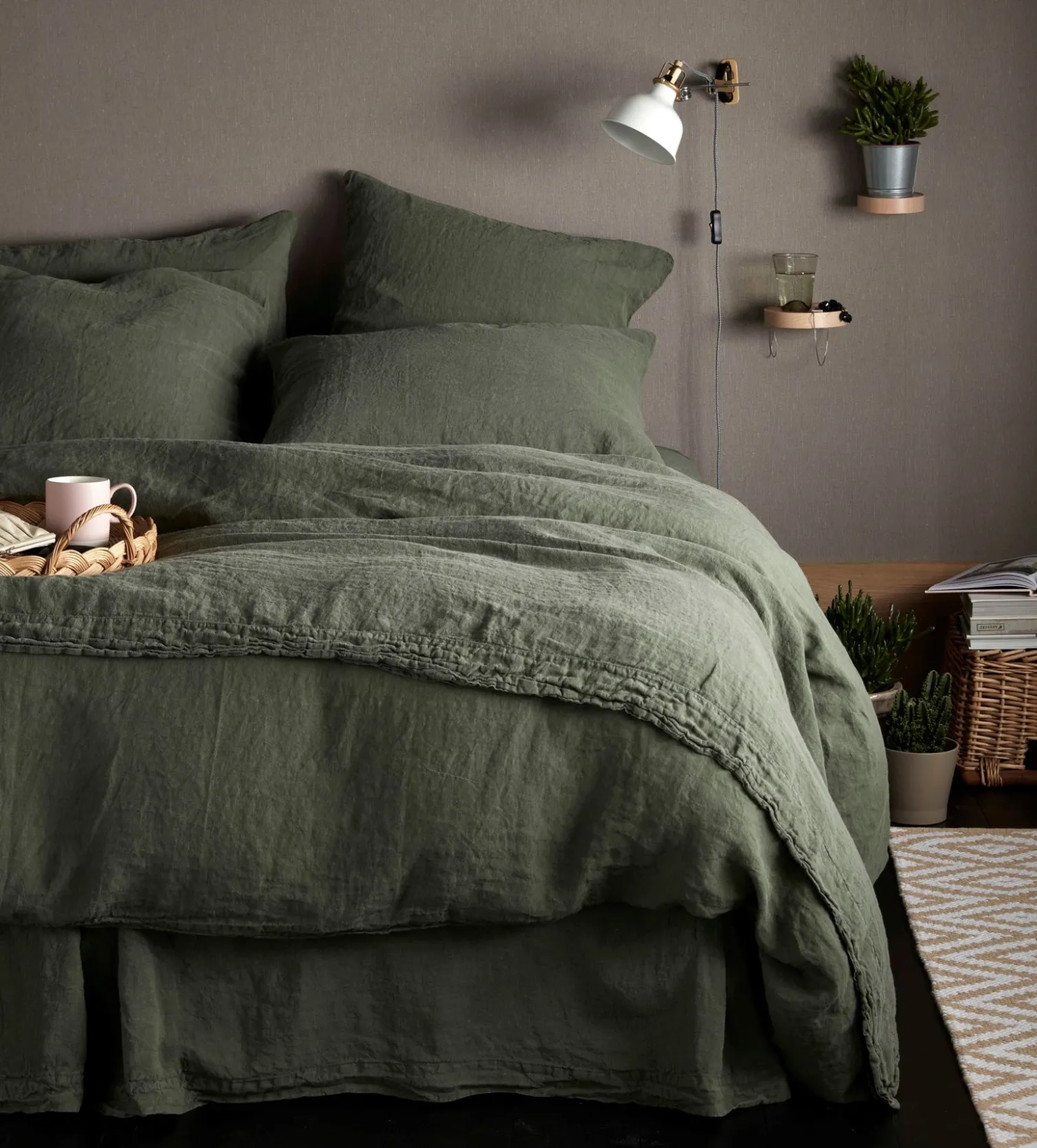 Secret Linen Store 100% Linen Oxford Pillowcase