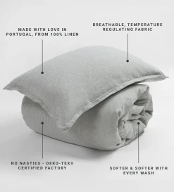 Secret Linen Store 100% Linen Oxford Pillowcase