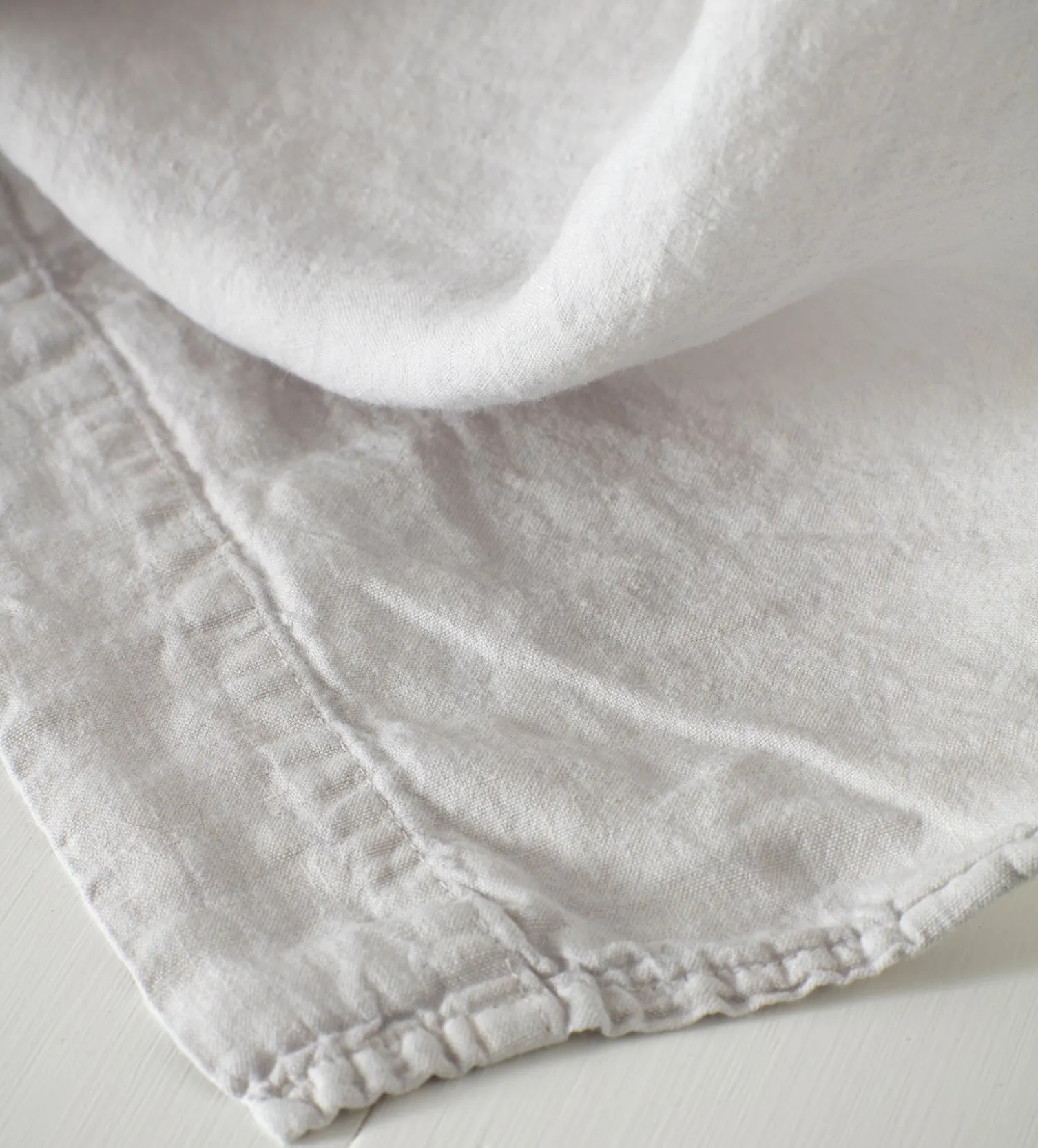 Secret Linen Store 100% Linen Loop Top Curtain (Single)