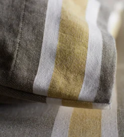 Secret Linen Store Sadie Stripe 100% Organic Cotton Pillowcase