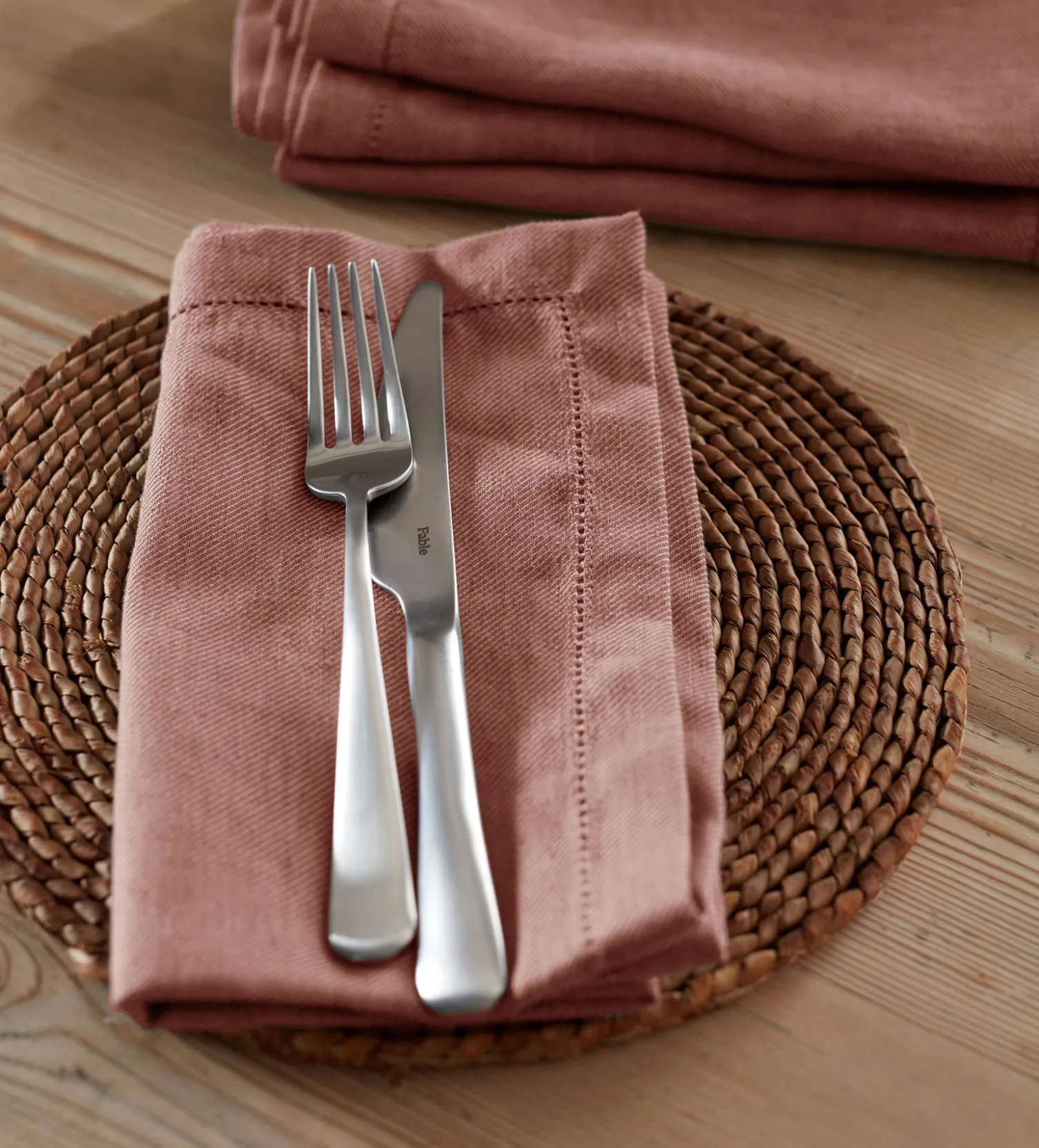 Secret Linen Store Cotton Linen Napkins - Set of 4