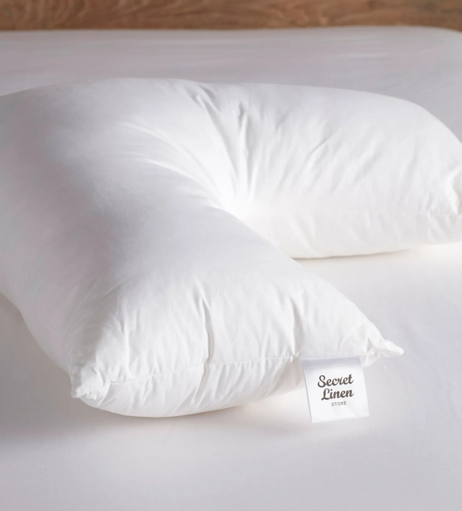 Secret Linen Store Synthetic Cushion Pad - V Shape