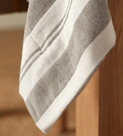 Secret Linen Store Taupe Isaac 100% Cotton Tablecloth