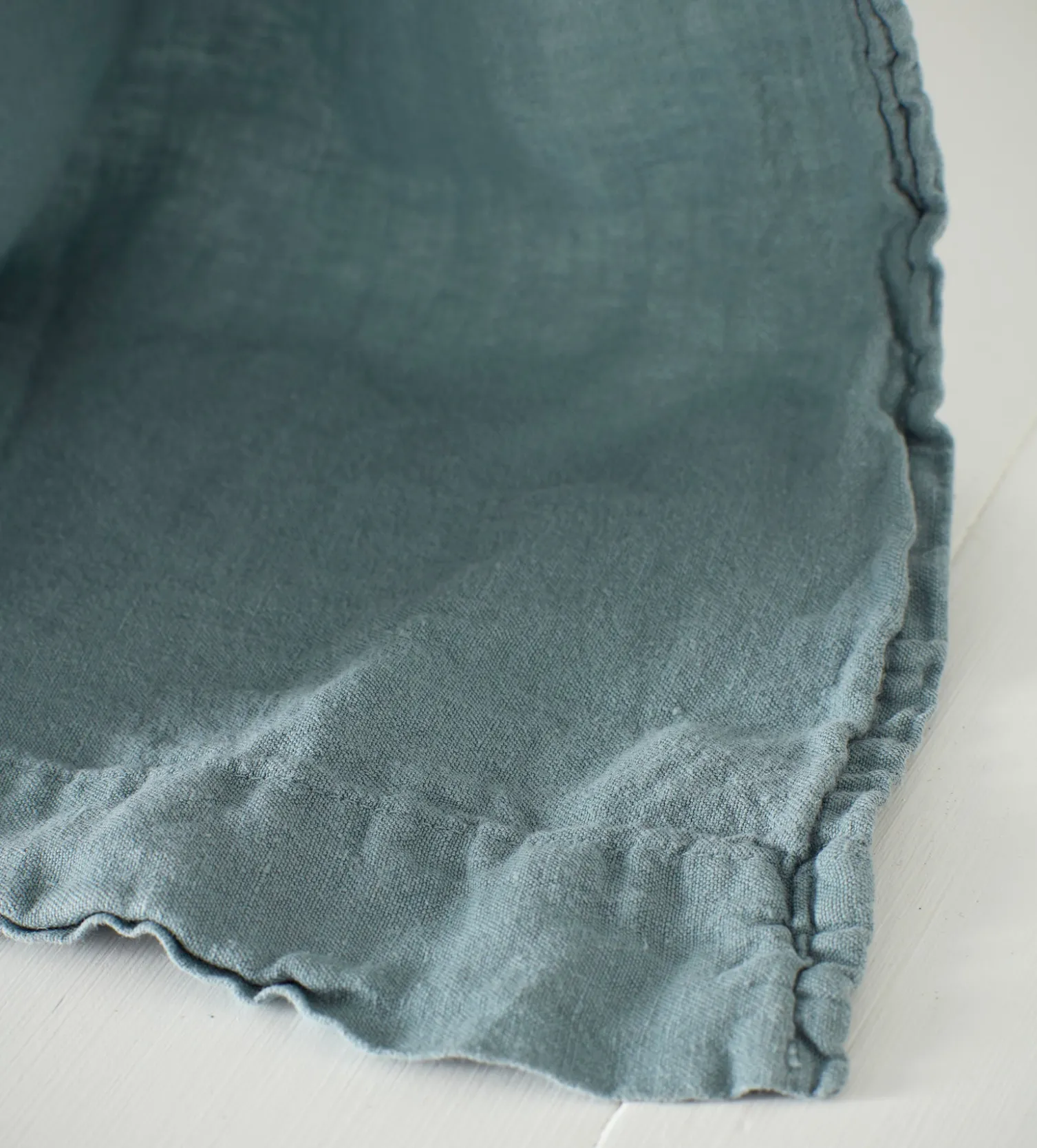 Secret Linen Store 100% Linen Loop Top Curtain (Single)
