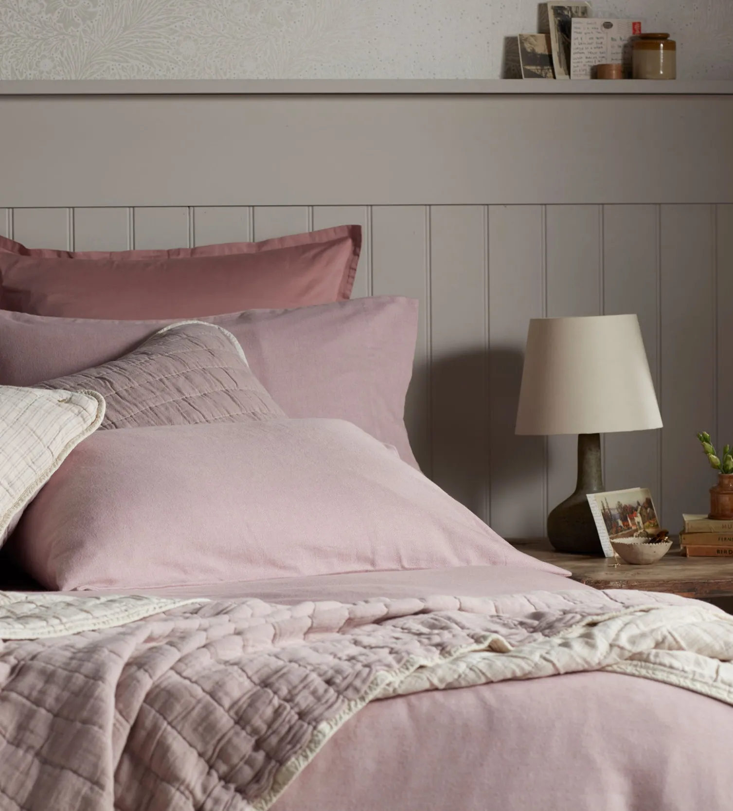 Secret Linen Store Brushed 100% Organic Cotton Duvet Cover