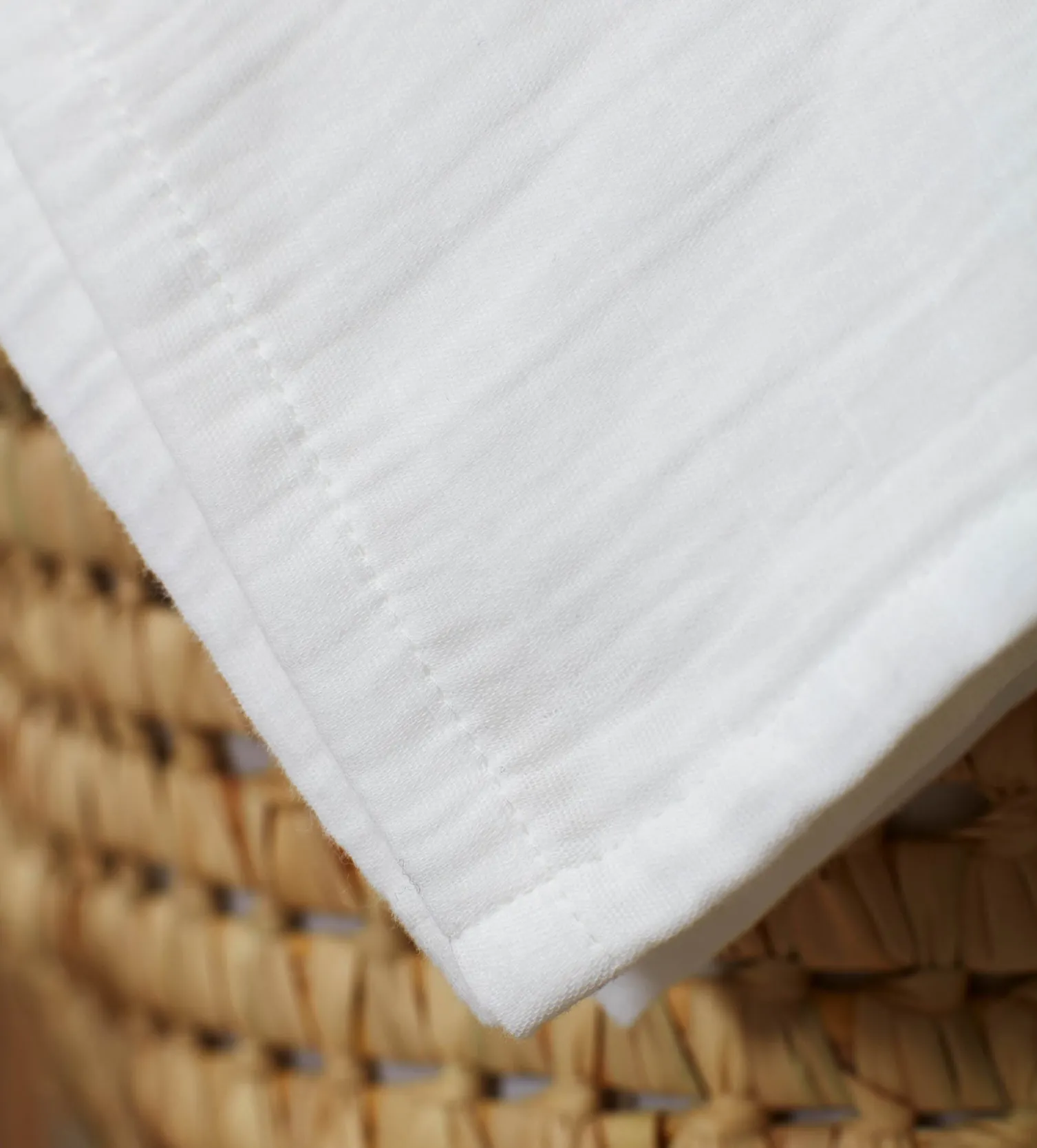 Secret Linen Store 100% Organic Cotton Muslin Swaddle Blanket