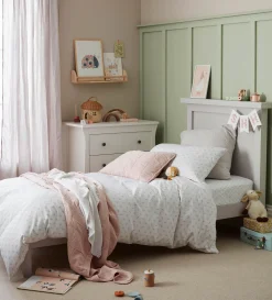 Secret Linen Store 100% Organic Cotton Single Duvet Cover Set