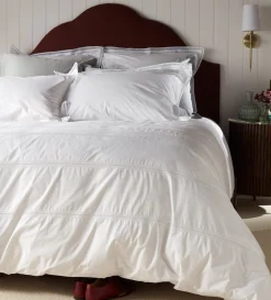 Secret Linen Store White Freya 100% Cotton Duvet Cover