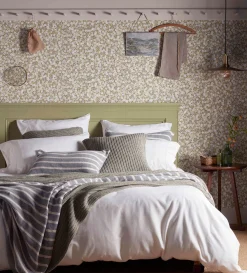 Secret Linen Store Brushed 100% Organic Cotton Duvet Cover
