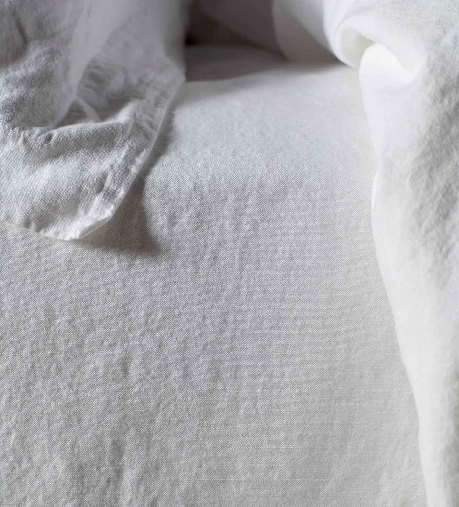 Secret Linen Store Linen Blend Fitted Sheet