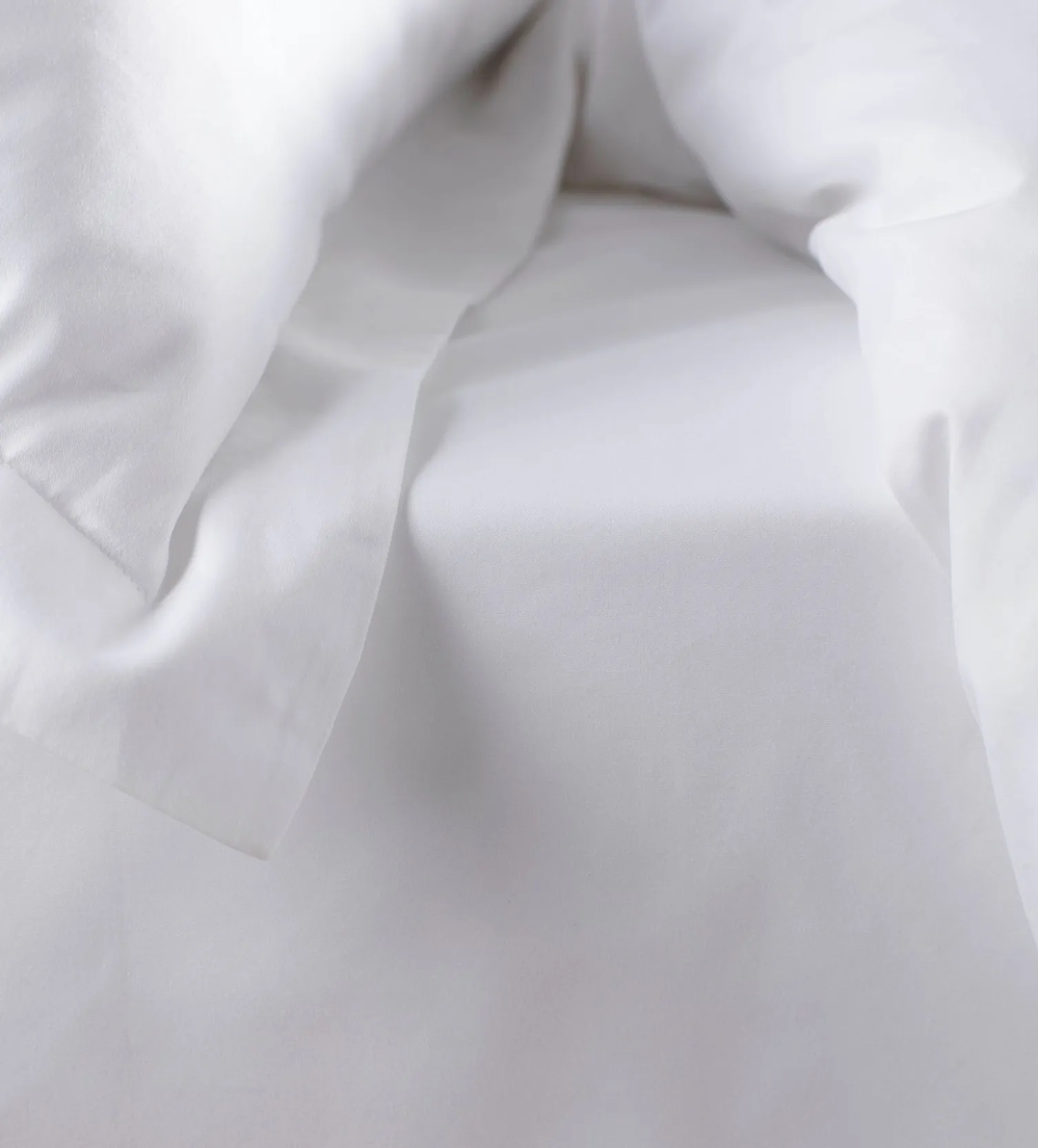Secret Linen Store White Petworth 100% Cotton 400 Thread Count Fitted Sheet