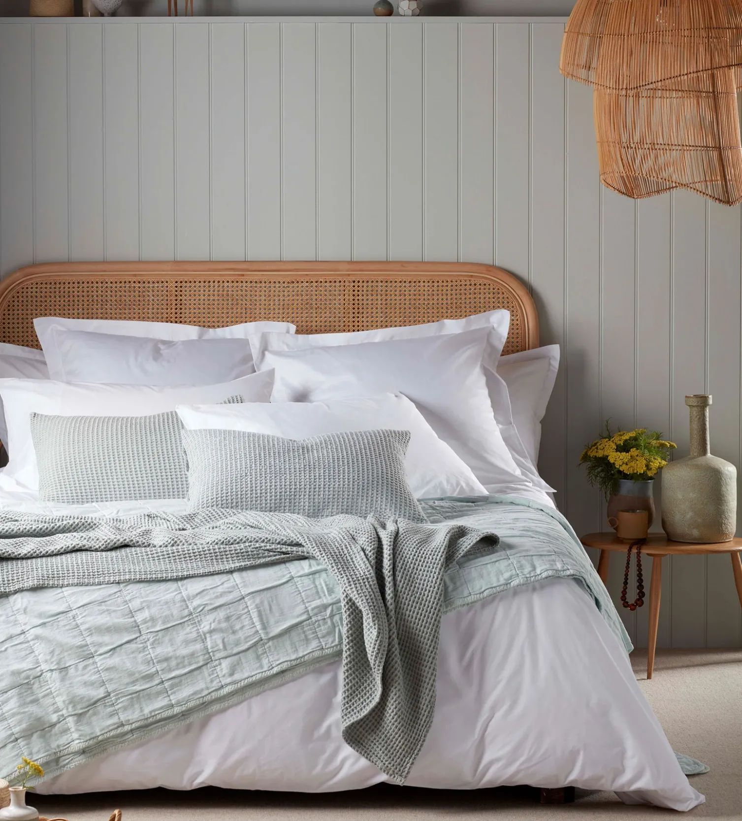 Secret Linen Store White Petworth 100% Cotton 400 Thread Count Flat Sheet