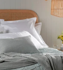Secret Linen Store White Petworth 100% Cotton 400 Thread Count Oxford Pillowcase